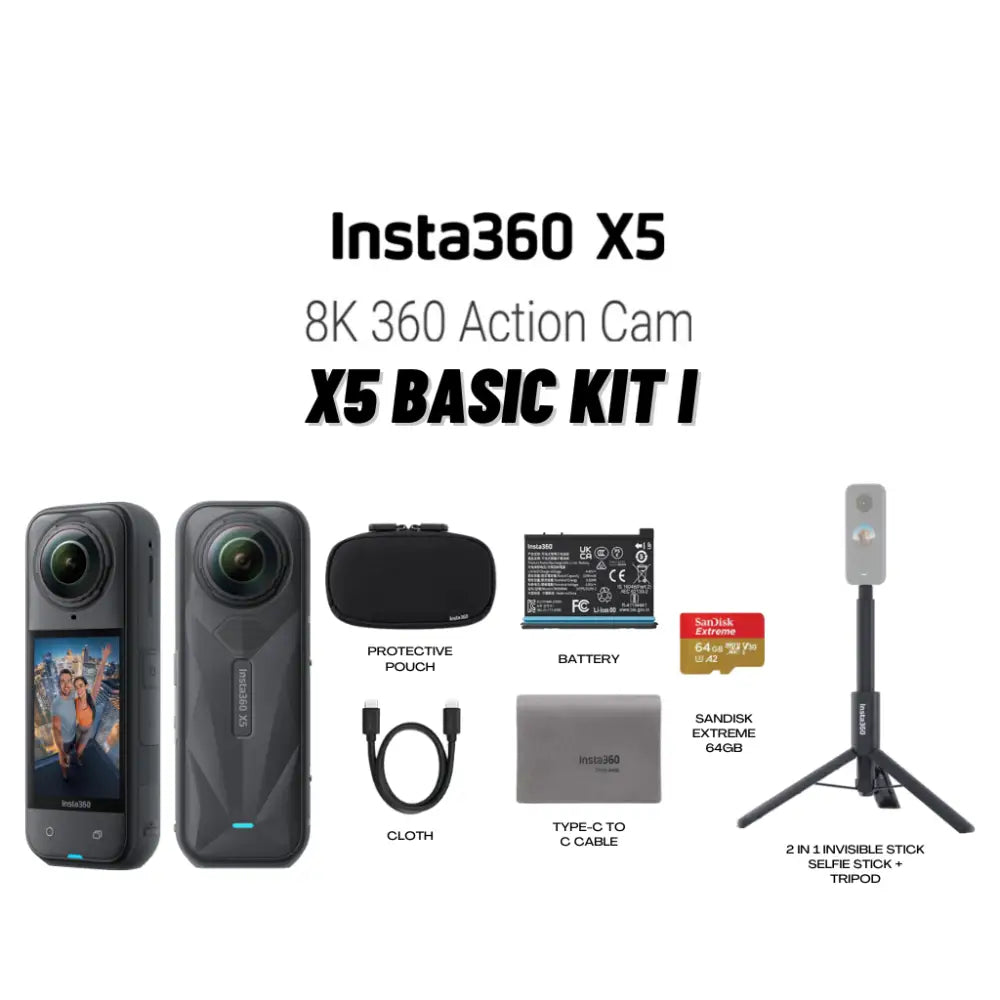 Insta360 X5 Basic Kit I