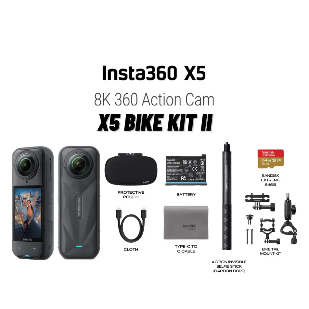 Insta360 X5 Bike Kit II
